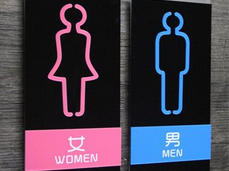 洗手間牌圖片,洗手間指示牌