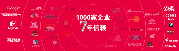 廈門廣告公司服務(wù)客戶示意圖