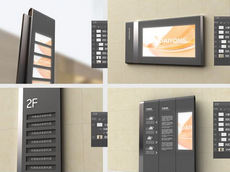 酒店室內(nèi)導(dǎo)視系統(tǒng)樓層導(dǎo)向牌