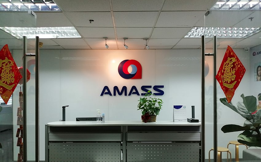 廈門公司前臺(tái)形象墻制作