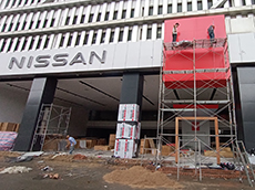 4S店汽車(chē)標(biāo)識(shí)招牌立牌全套制作