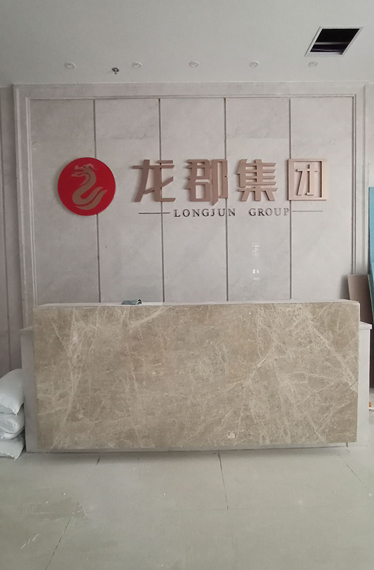 不銹鋼字logo墻_不銹鋼字形象墻
