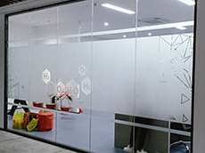 玻璃文化墻_玻璃貼膜貼紙